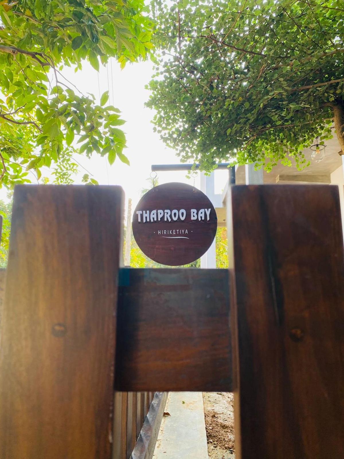 Thaproo Bay Hiriketiya Bed & Breakfast Dikwella Eksteriør bilde