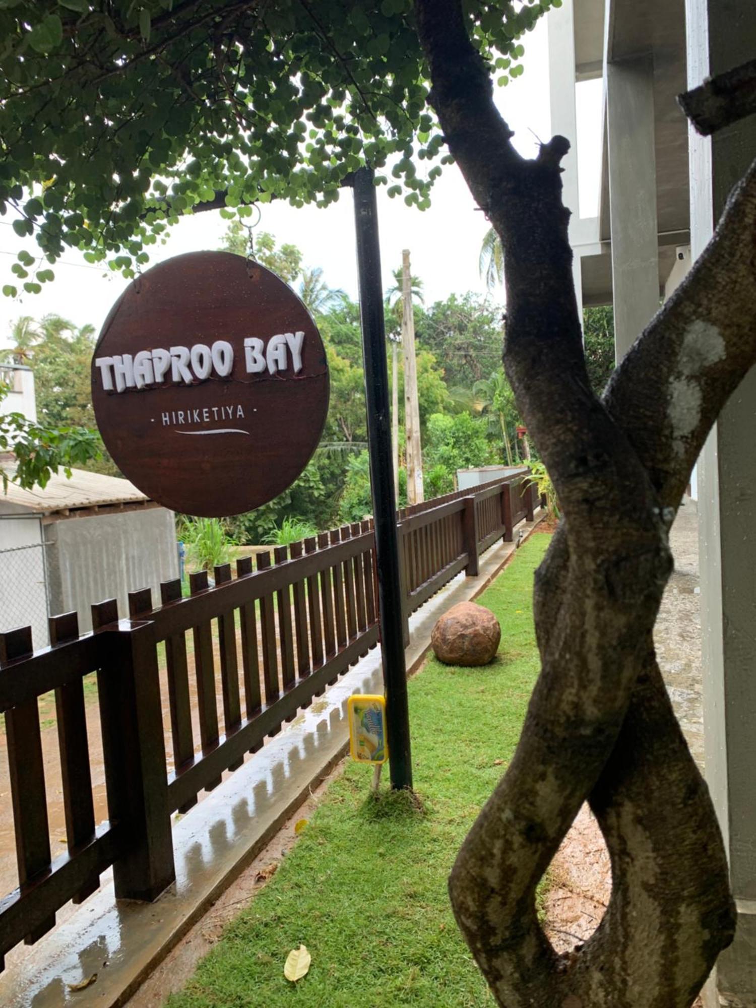 Thaproo Bay Hiriketiya Bed & Breakfast Dikwella Eksteriør bilde