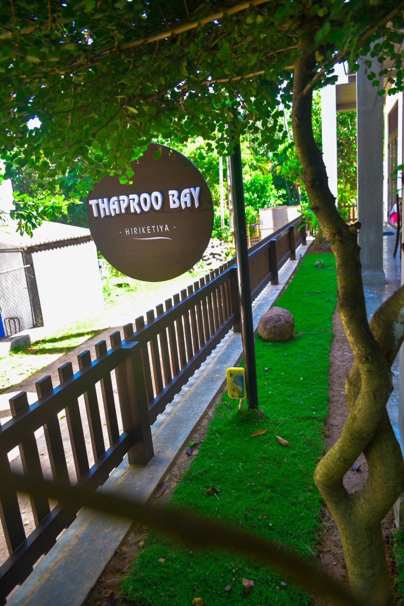 Thaproo Bay Hiriketiya Bed & Breakfast Dikwella Eksteriør bilde